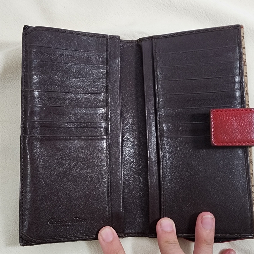 Christian Dior Trotter Canvas Rasta Saddle Wallet. Unique! - Picture 10 of 15